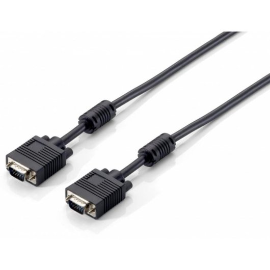 Kabel VGA EQUIP 1 m Schwarz Stecker Männlich