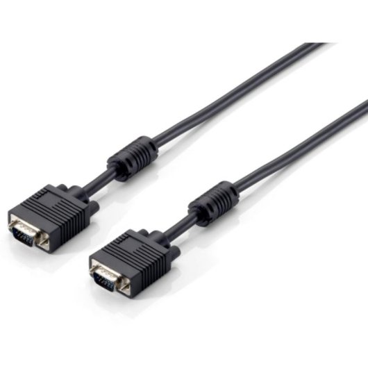 Kabel VGA EQUIP 1 m Schwarz Stecker Männlich