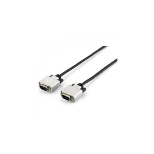 Cable VGA Equip 20 m Macho-Macho Negro Plata