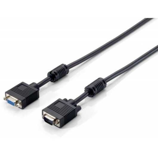 Cable VGA 15 m EQUIP Macho a Hembra Negro