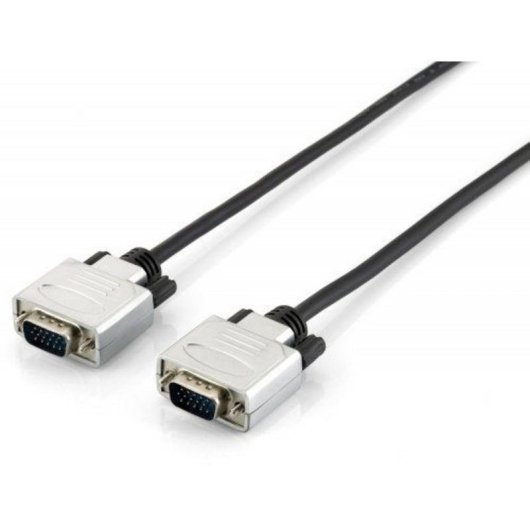 Cable VGA Equip 118864 10 m Negro y Plata