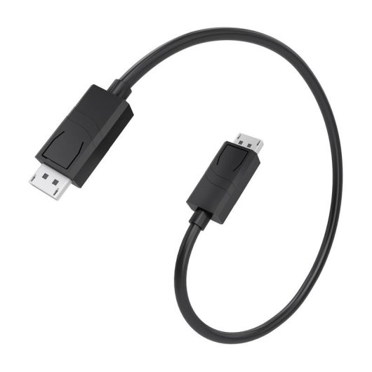 Cable DisplayPort 1.4 AISENS 8K@60Hz Negro 0.6m