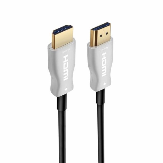 HDMI-Kabel Ewent EC1354 15 m 2.0b 4K HDR Schwarz Silber