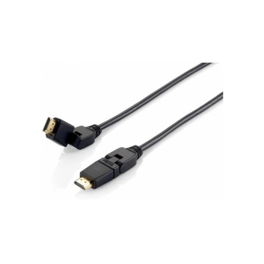 Cable HDMI 2.0 Giratorio EQUIP 5 m 4K/30 Hz Conectores Dorados