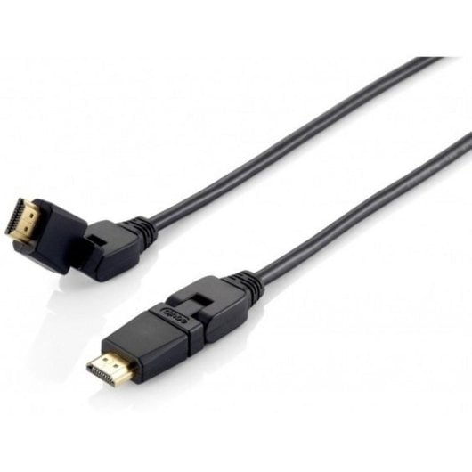 Cable HDMI 2.0 Giratorio EQUIP 5 m 4K/30 Hz Conectores Dorados