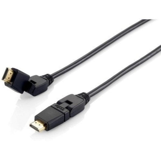 Cable HDMI 2.0 Giratorio EQUIP 5 m 4K/30 Hz Conectores Dorados