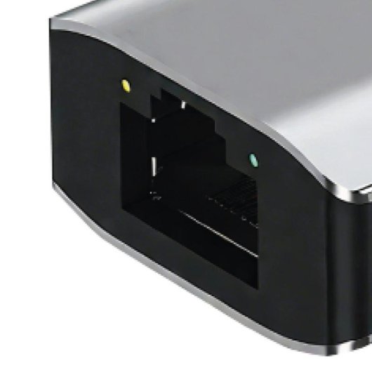 Scheda di Rete IGGUAL Adattatore USB-A 3.0 a RJ45 Gigabit 1000 Mbit/s Argento