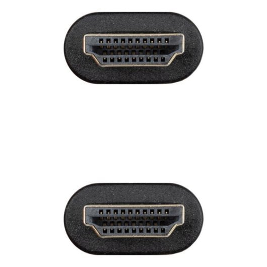 HDMI 2.1 Nanokabel Schwarz 1 m 8K@60Hz 48Gbps CCS