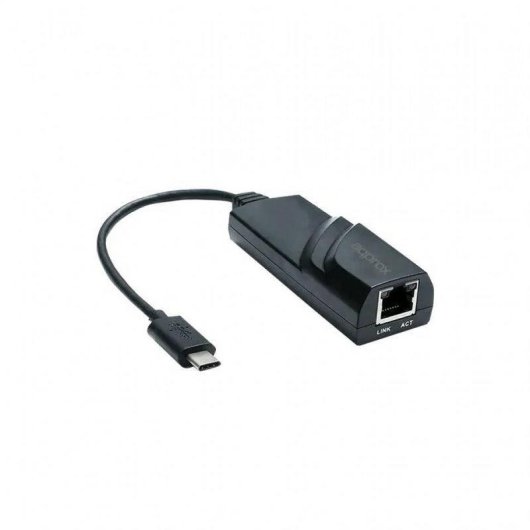 Scheda di Rete Approx APPC43V2 USB Type-C Ethernet Gigabit 1000 Mbps Nero