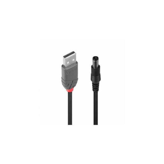 Lindy USB-Kabel 1,5 m USB 2.0 A zu DC Schwarz