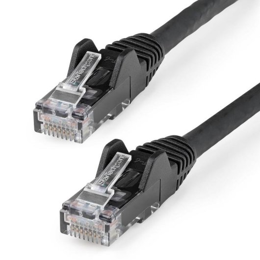Cable Ethernet CAT6 StarTech 10m LSZH Snagless PoE 100W Negro