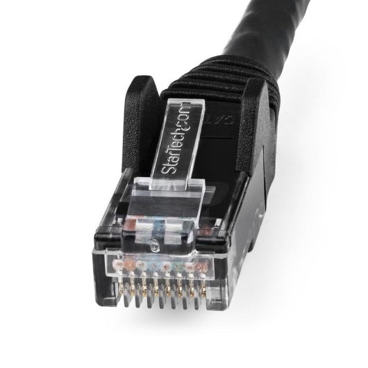 Cable Ethernet CAT6 StarTech 10m LSZH Snagless PoE 100W Negro
