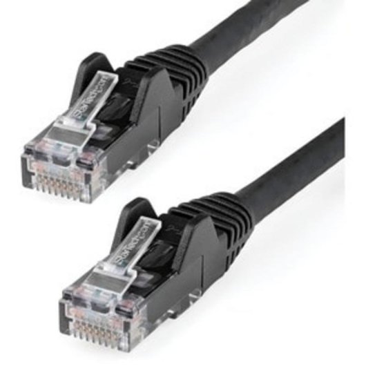Cable Ethernet CAT6 StarTech 10m LSZH Snagless PoE 100W Negro