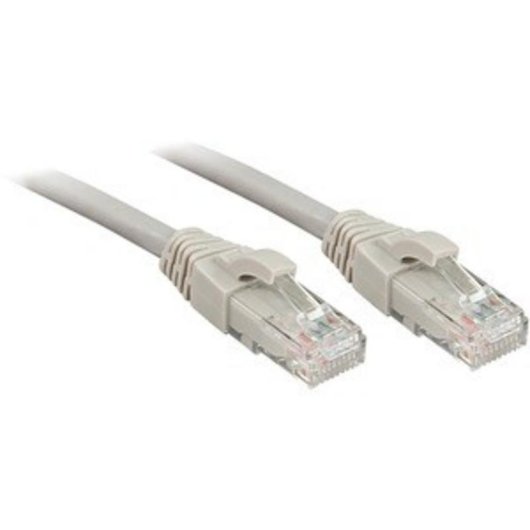 Câble réseau Lindy Cat6 U/UTP 10 m gris RJ-45 à RJ-45