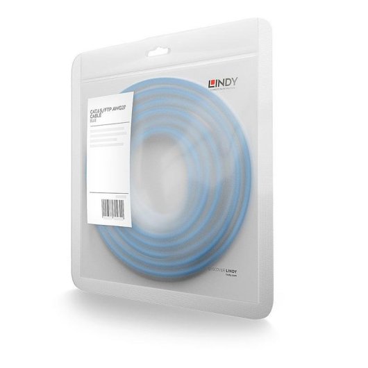 Cable de red Lindy Cat6 S/FTP 5 m azul