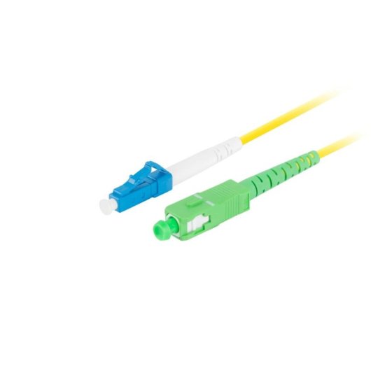 Cavo fibra ottica Lanberg 2 m SC a SC G.657.A1 giallo