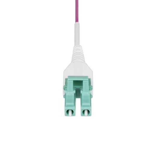 Cable de Fibra Óptica Multimodo OM4 LC a LC UPC 1m Violeta Érica StarTech.com