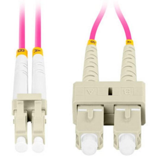 Cable de fibra óptica Lanberg FO-LUSU-MD41-0020-VT 2 m LC/SC OM4