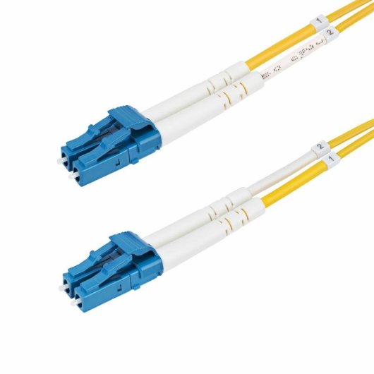 Cable de Fibra Óptica Dúplex LC a LC OS2 Monomodo 50m StarTech.com