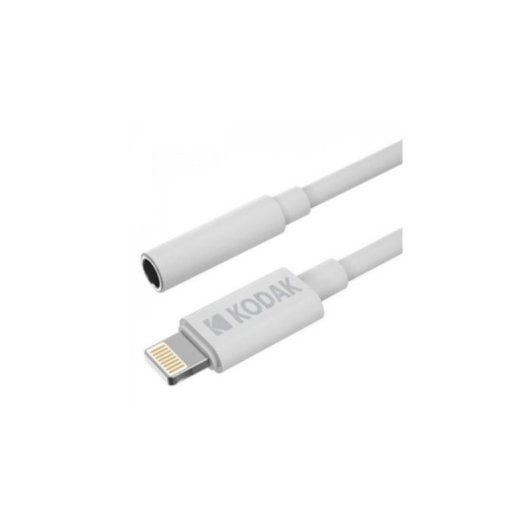 Adaptador Áudio 3,5 mm para Lightning Kodak para iPhone e iPad
