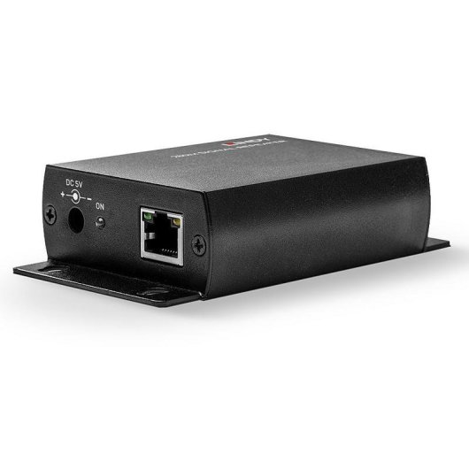 Ripetitore di rete Lindy 480 Mbit/s 280 m Cat5e Cat6 Alluminio nero