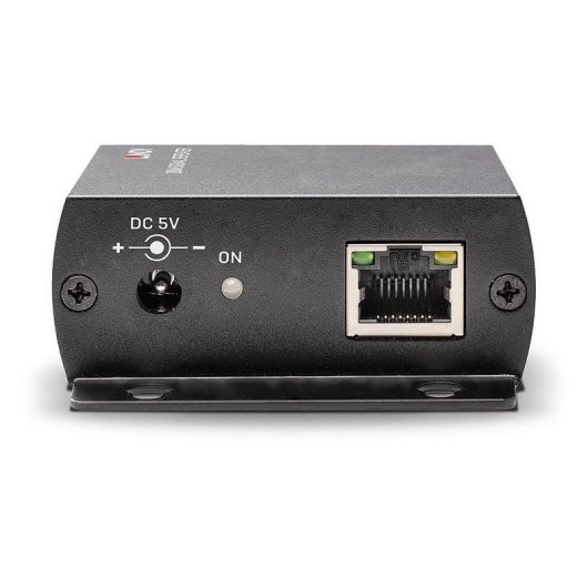 Ripetitore di rete Lindy 480 Mbit/s 280 m Cat5e Cat6 Alluminio nero