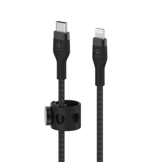 Cabo Belkin BoostCharge Pro Flex USB-C a Lightning 3 m Preto