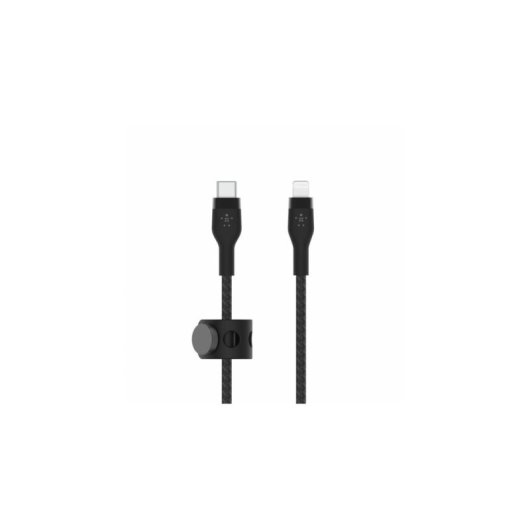 Cabo Belkin BoostCharge Pro Flex USB-C a Lightning 3 m Preto
