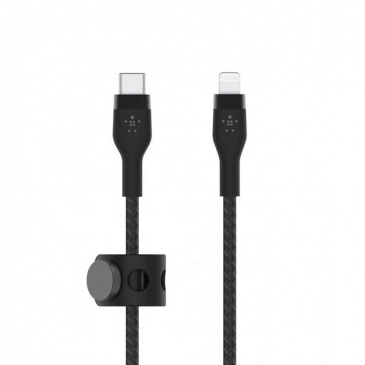 Cabo Belkin BoostCharge Pro Flex USB-C a Lightning 3 m Preto