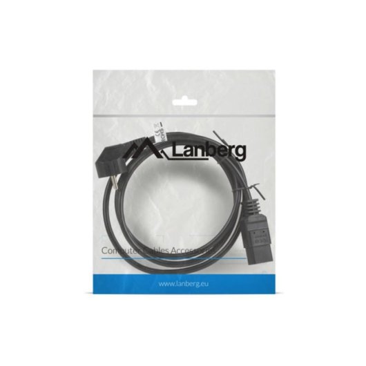 Cavo di alimentazione Lanberg CEE7/7 a C19 1,8 m Nero