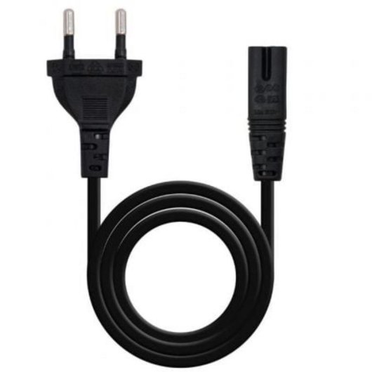 Cable d'alimentation Nanocable Forme 8 3m Noir CEE7/16 à C7
