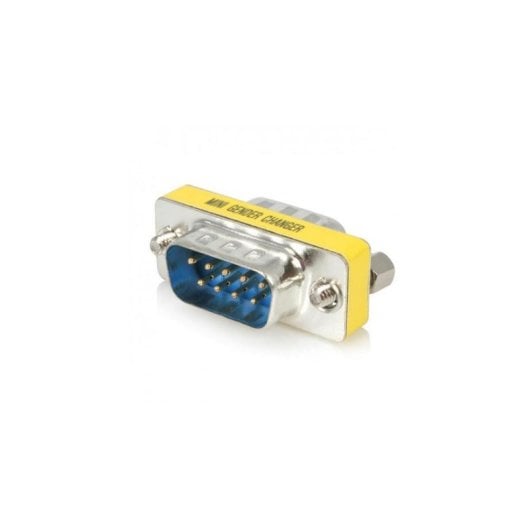 Cambiagenere DB9 Slimline StarTech.com M/M Argento