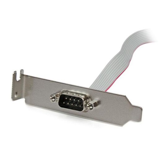 Placa Serie Perfil Bajo StarTech.com DB9 a IDC 10 Pines Small Form Factor