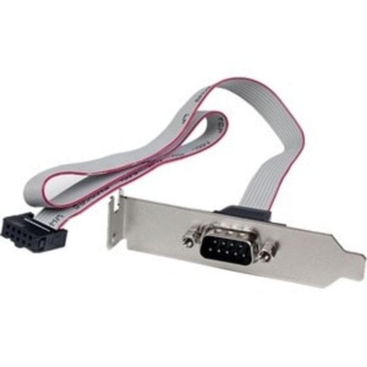 Placa Serie Perfil Bajo StarTech.com DB9 a IDC 10 Pines Small Form Factor