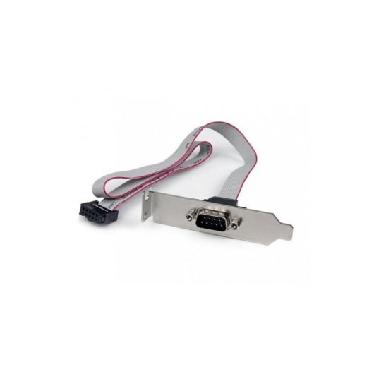 Placa Serie Perfil Bajo StarTech.com DB9 a IDC 10 Pines Small Form Factor