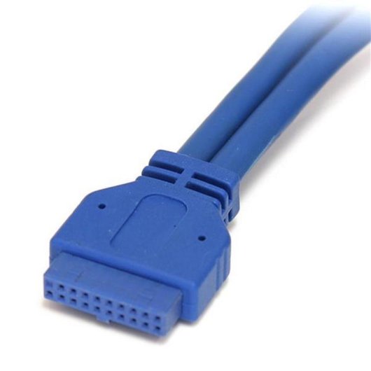 Cable para Montaje en Panel 2 Puertos USB 3.2 Gen1 StarTech.com 50cm Azul
