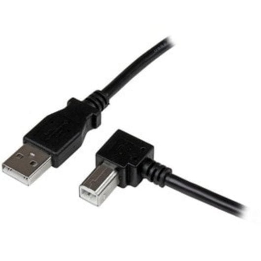 Cable USB 2.0 para Impresora StarTech.com 1m Conector A Macho y B Macho en Ángulo Derecho