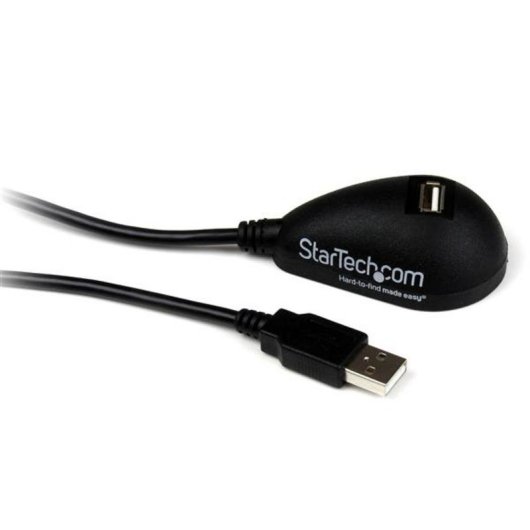 Cable d'extension USB 2.0 StarTech.com 1,5 m mâle vers femelle pour bureau noir