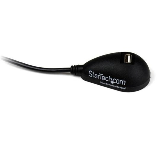 Cable d'extension USB 2.0 StarTech.com 1,5 m mâle vers femelle pour bureau noir