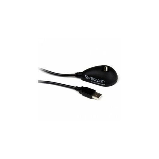 Cable d'extension USB 2.0 StarTech.com 1,5 m mâle vers femelle pour bureau noir