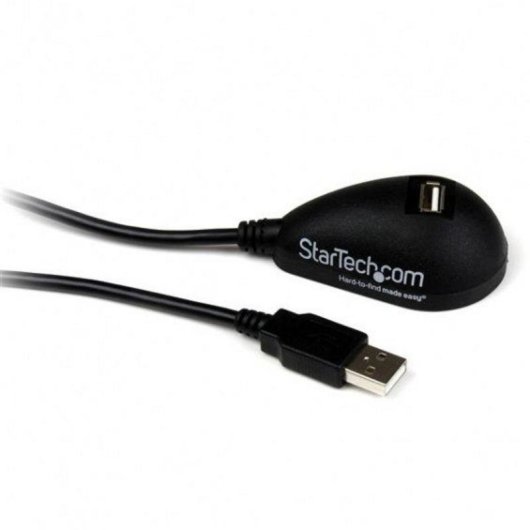 Cable d'extension USB 2.0 StarTech.com 1,5 m mâle vers femelle pour bureau noir