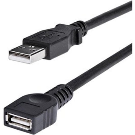 Cable de Extensión USB 2.0 StarTech.com 1,8 m Macho a Hembra USB A Negro