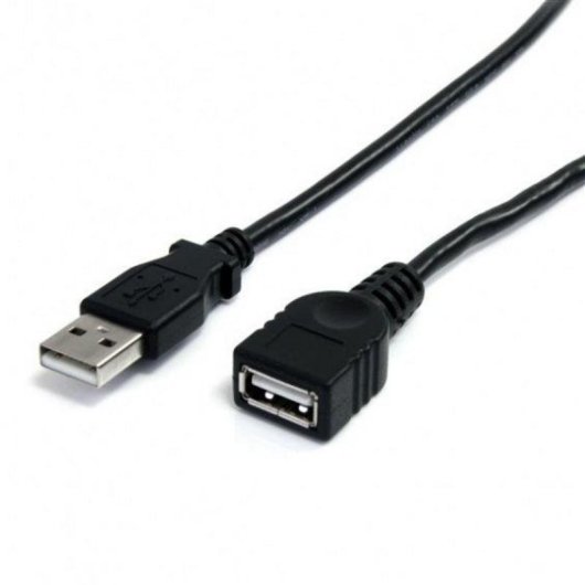 Cable de Extensión USB 2.0 StarTech.com 1,8 m Macho a Hembra USB A Negro