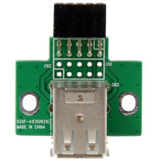 Adaptador Header USB 2 Puertos StarTech.com para Placa Base