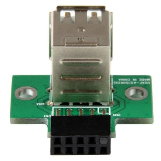 Adaptador Header USB 2 Puertos StarTech.com para Placa Base
