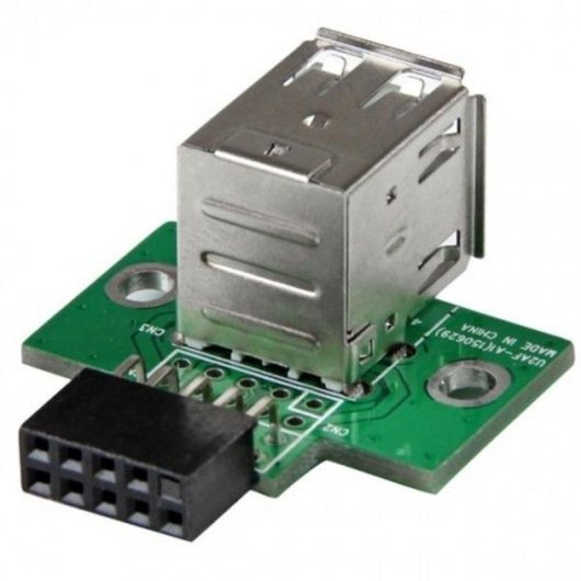 Adaptador Header USB 2 Puertos StarTech.com para Placa Base