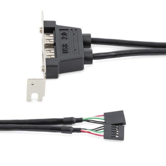 Carte Adaptateur USB 2.0 StarTech.com Profil Bas 2 Ports IDC