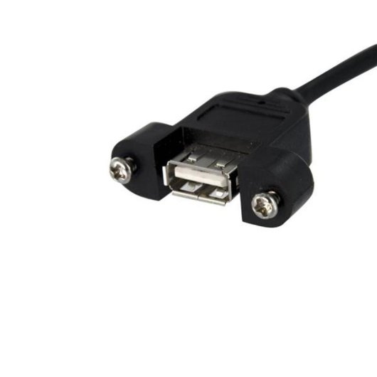Cable USB 2.0 para Montaje en Panel StarTech.com 30 cm Hembra USB A