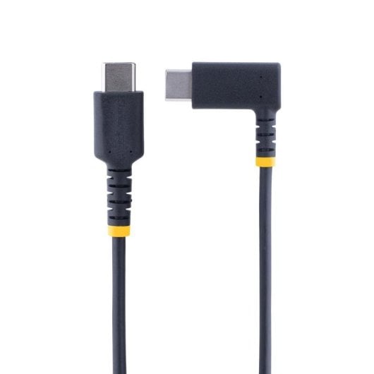 Cable USB-C 30 cm StarTech.com Ángulo Recto 60W PD 3A USB 2.0
