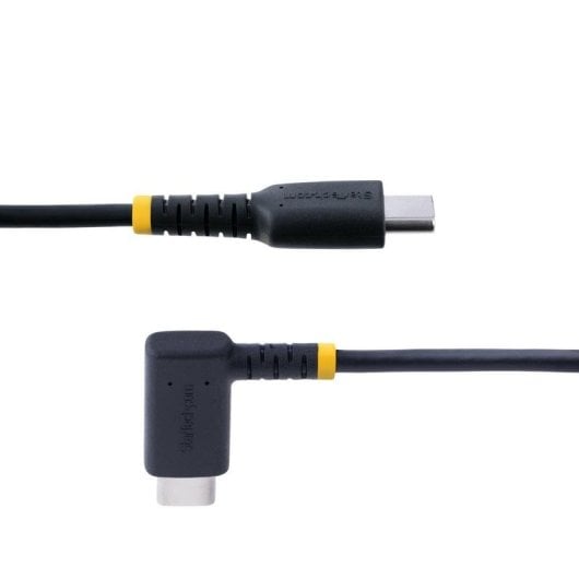 Cable USB-C 30 cm StarTech.com Ángulo Recto 60W PD 3A USB 2.0